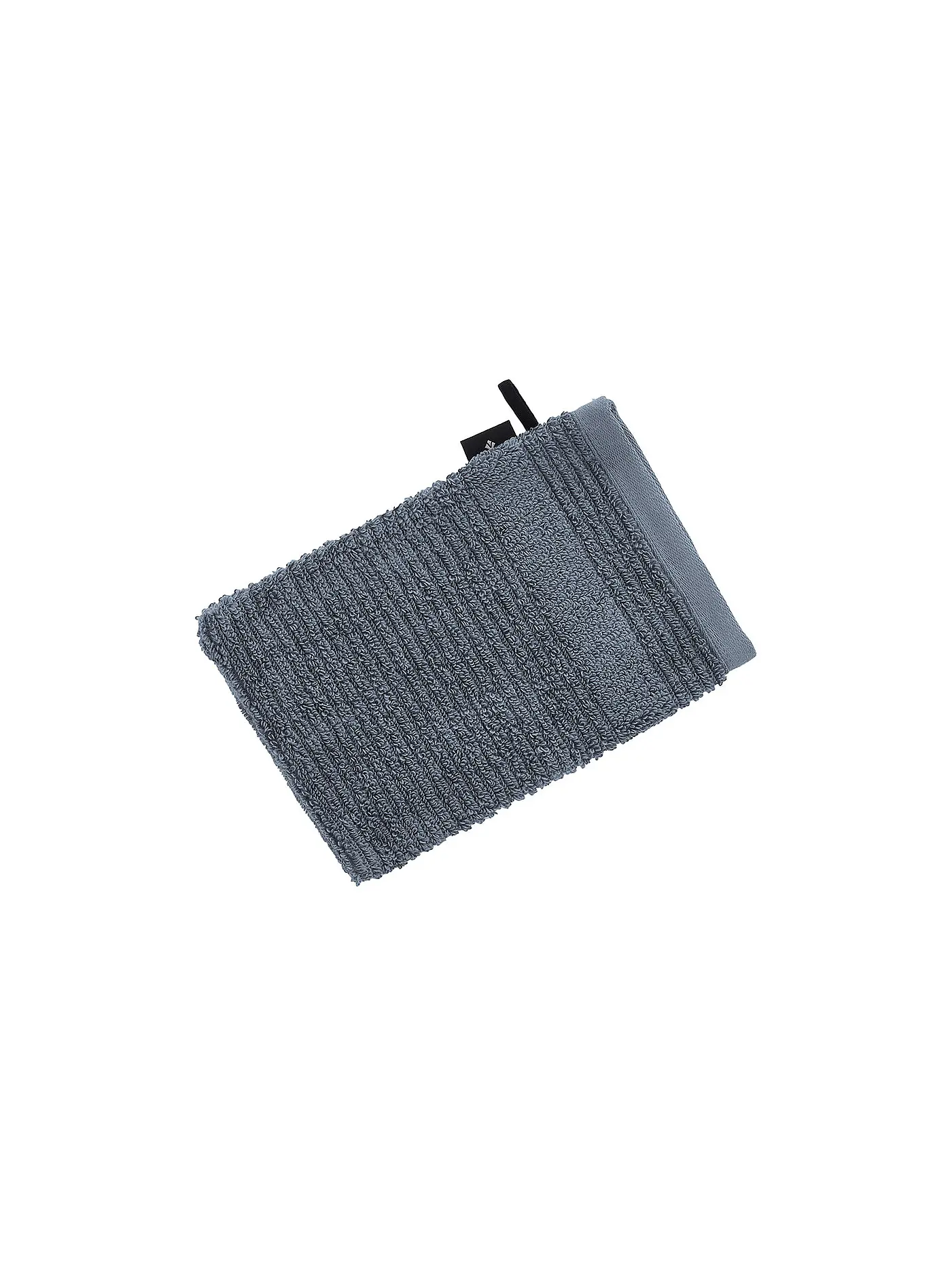 VOSSEN | Waschhandschuh TOMORROW 22x16m Weiss | grau